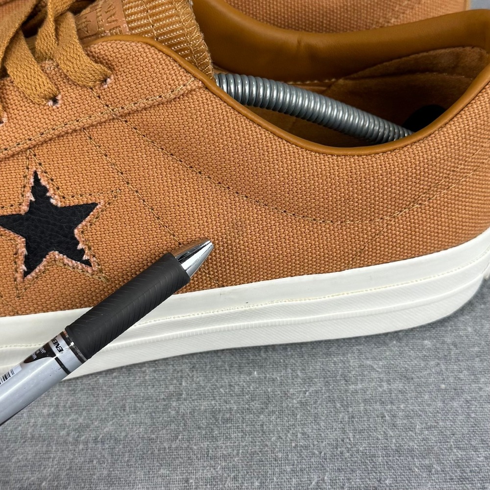 Converse CONS One Star Pro OX Men's Size 12 Raw Sugar Egret A06805C Skate Shoes - Picture 5 of 10